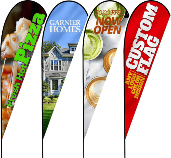 4 m Retractable Foldable Teardrop-Banner-Flags-in harare Bulawayo Zimbabwe