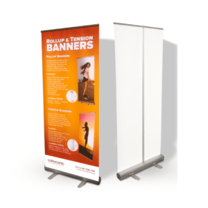 Retractable 0.85mx 2.0m Standard Pull Up Roll Up Banner Design & Print