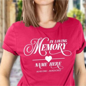 Memorial Tees Front Printing in Harare Bulawayo Zimbabwe